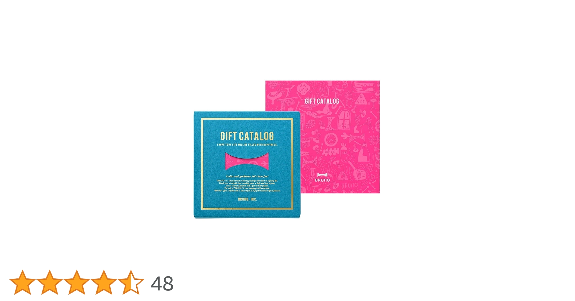 BRUNO カタログギフトマゼンタピンク 20000円分 ラッピング包装付き