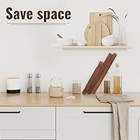 Vista 5 de Soporte para Libro de Cocina para Cocina - Soporte de Madera de 8.8 Pulgadas para Libro de Cocina para Decoración de Encimera de Cocina, Soporte