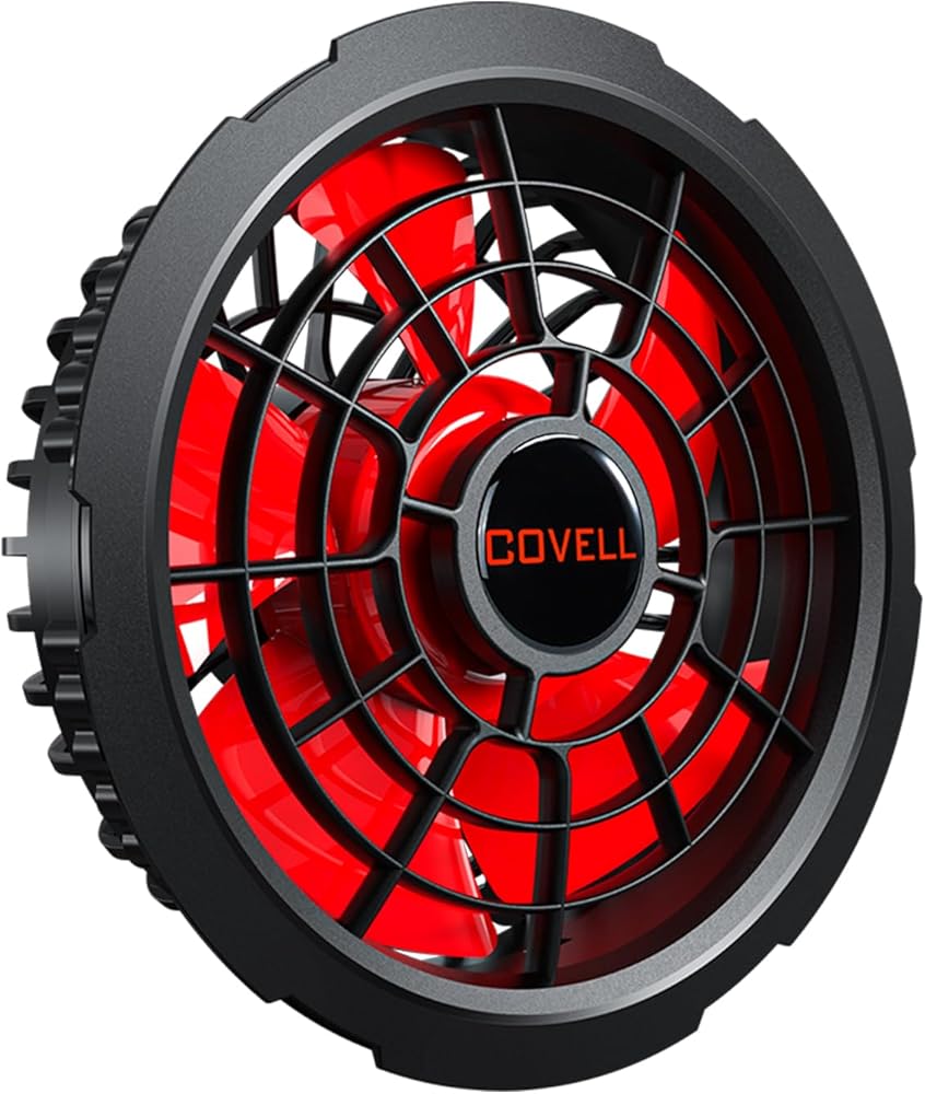 Amazon.co.jp: 空調冷風服 空気調冷服 32V専用ファン DC COVELL専用