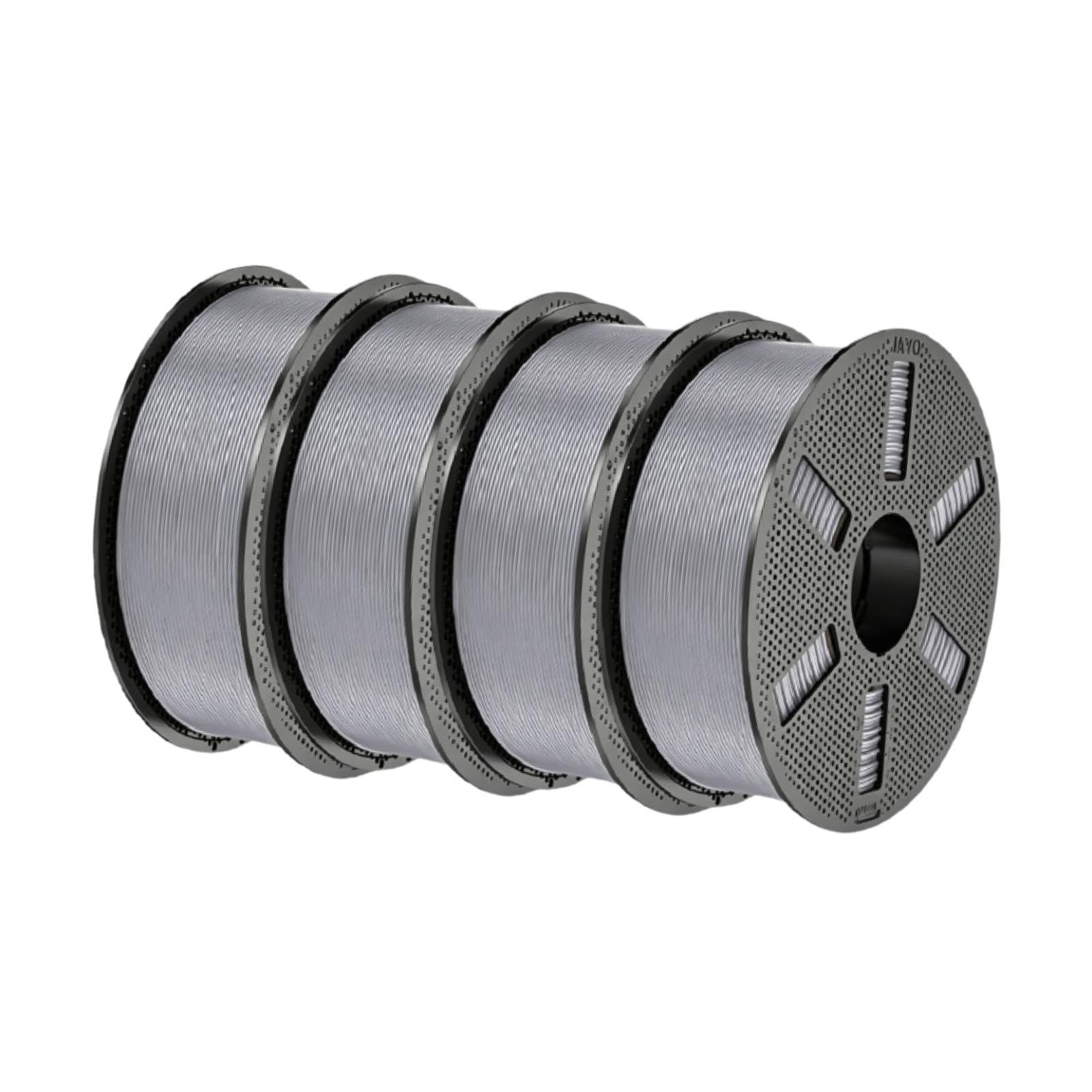 4 para Impresora 3D 1,75 mm, Accesorios Profesionales, Buen Moldeado, universales, Resistentes, Suministros impresión, Plata