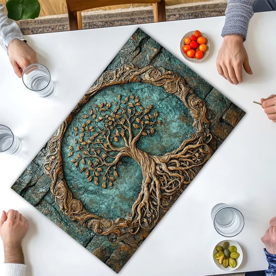 Puzzle Árbol del Mundo, Puzzle 5000 Piezas para Adultos, Regalo Mujer -2367