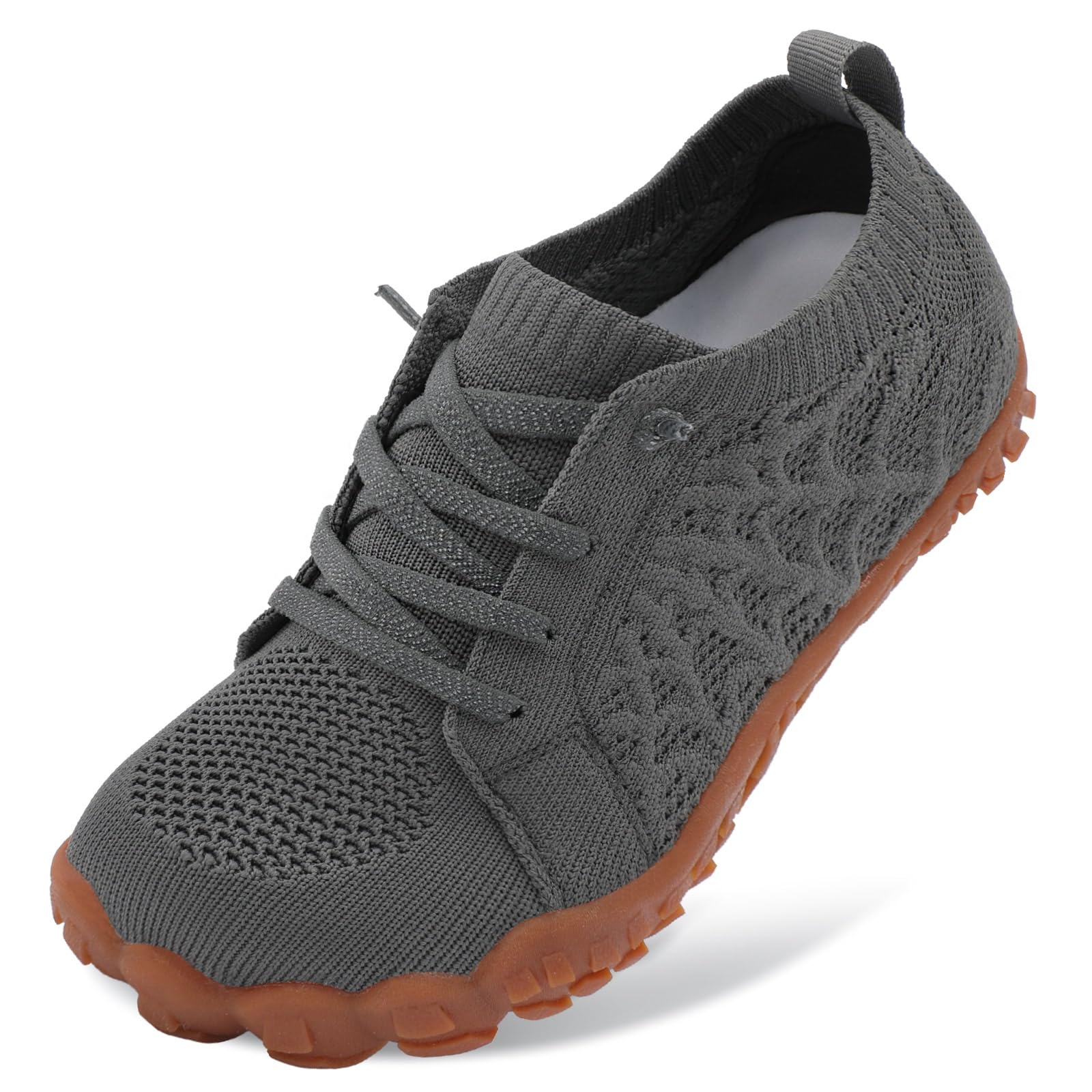 Kids Barefoot Shoes Boys Girls Wide Slip On Shoes Big Kids Breathable Hiking Sneakers Zero Drop Toddler Lightweight Walking Tennis Sneakers Indoor Outdoor