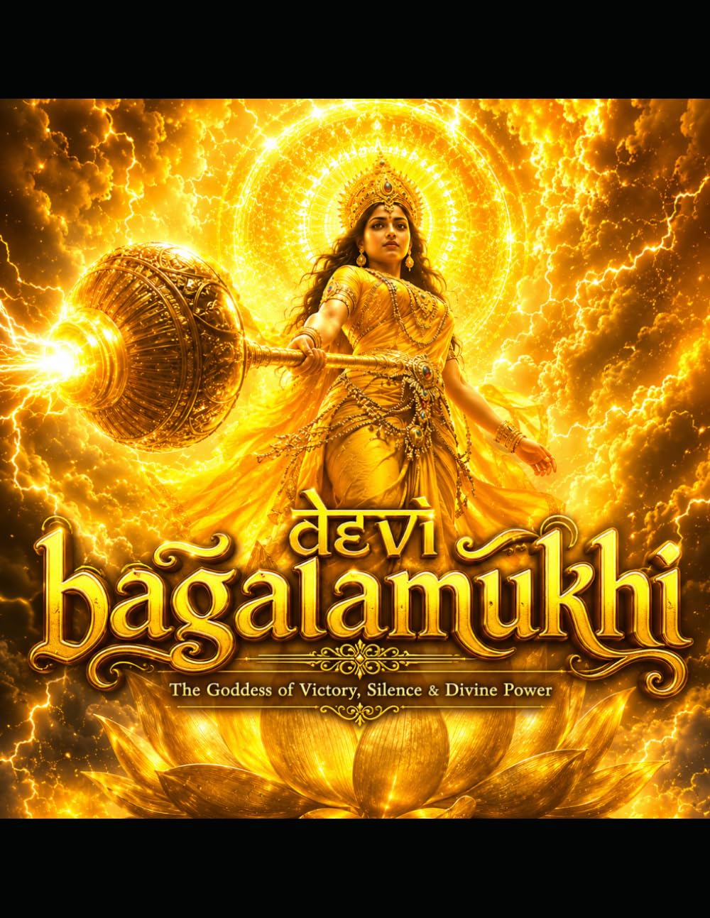 Devi Bagalamukhi: The Goddess of Victory, Silence and Divine Power.