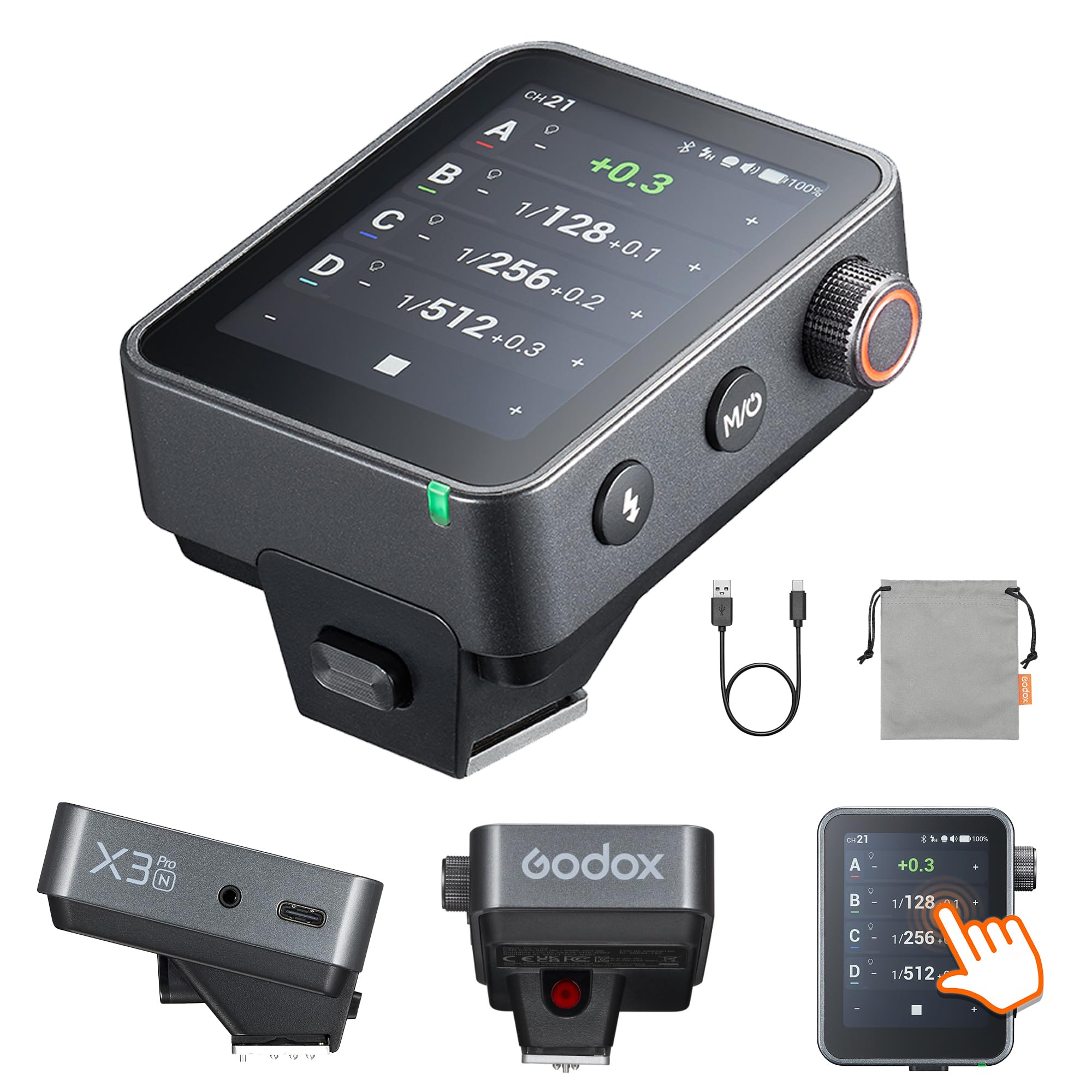 Godox X3 Pro N Nikon用 Godox X3 Pro N X3 PRO-N TTL Wireless Flash Trigger for Nikon