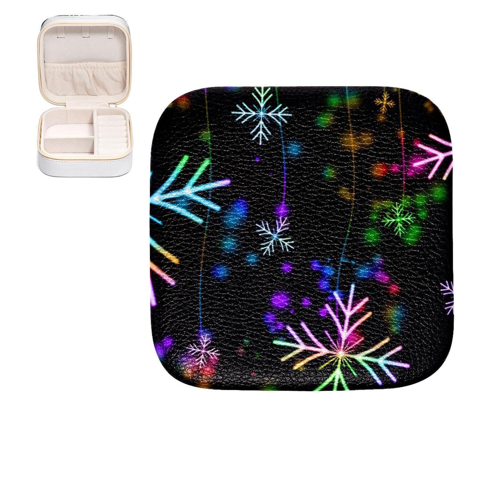Organisateur de bijoux à motif flocons pour sublimer votre coiffeuse cet hiver