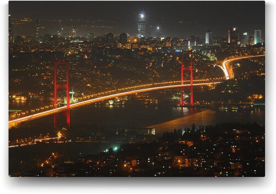 İstanbul Boğaz Manzara Tablosu - 125x80cm