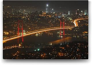 İstanbul Boğaz Manzara Tablosu - 125x80cm