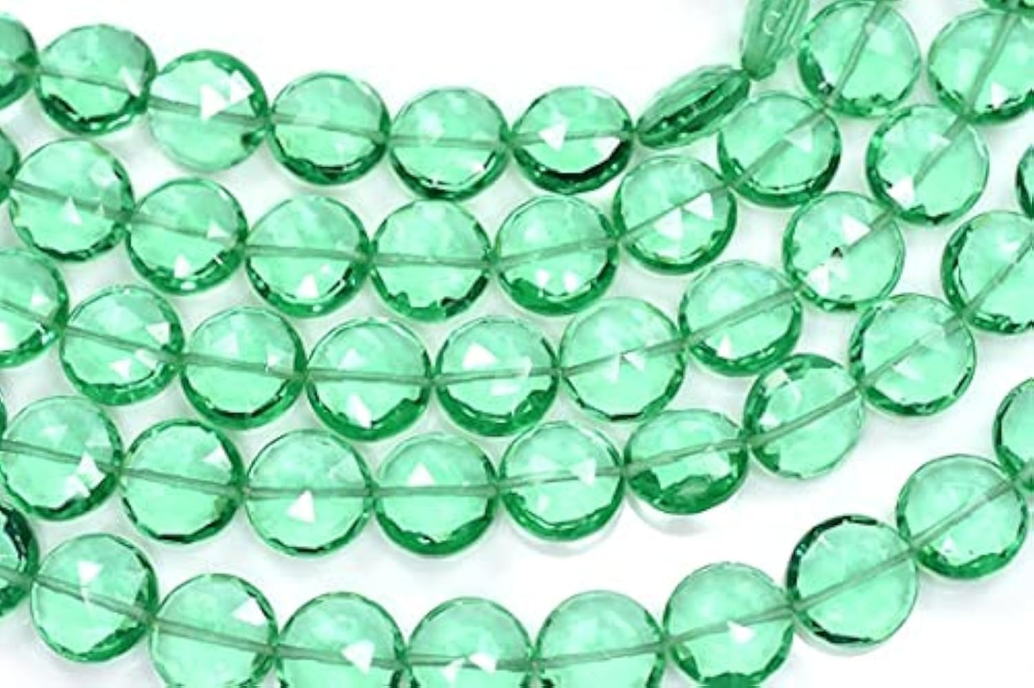 Quartz vert fluorite 10mm LKBEADS pour rénover vos bijoux ternes avec des perles lumineuses