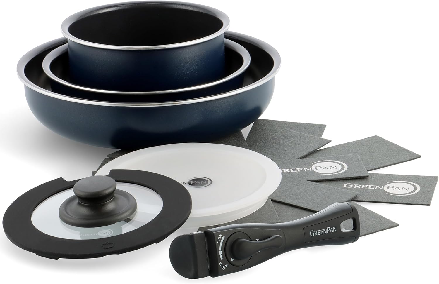 CAROTE カローテ フライパンセット11点 鍋セットIH&ガス火対応