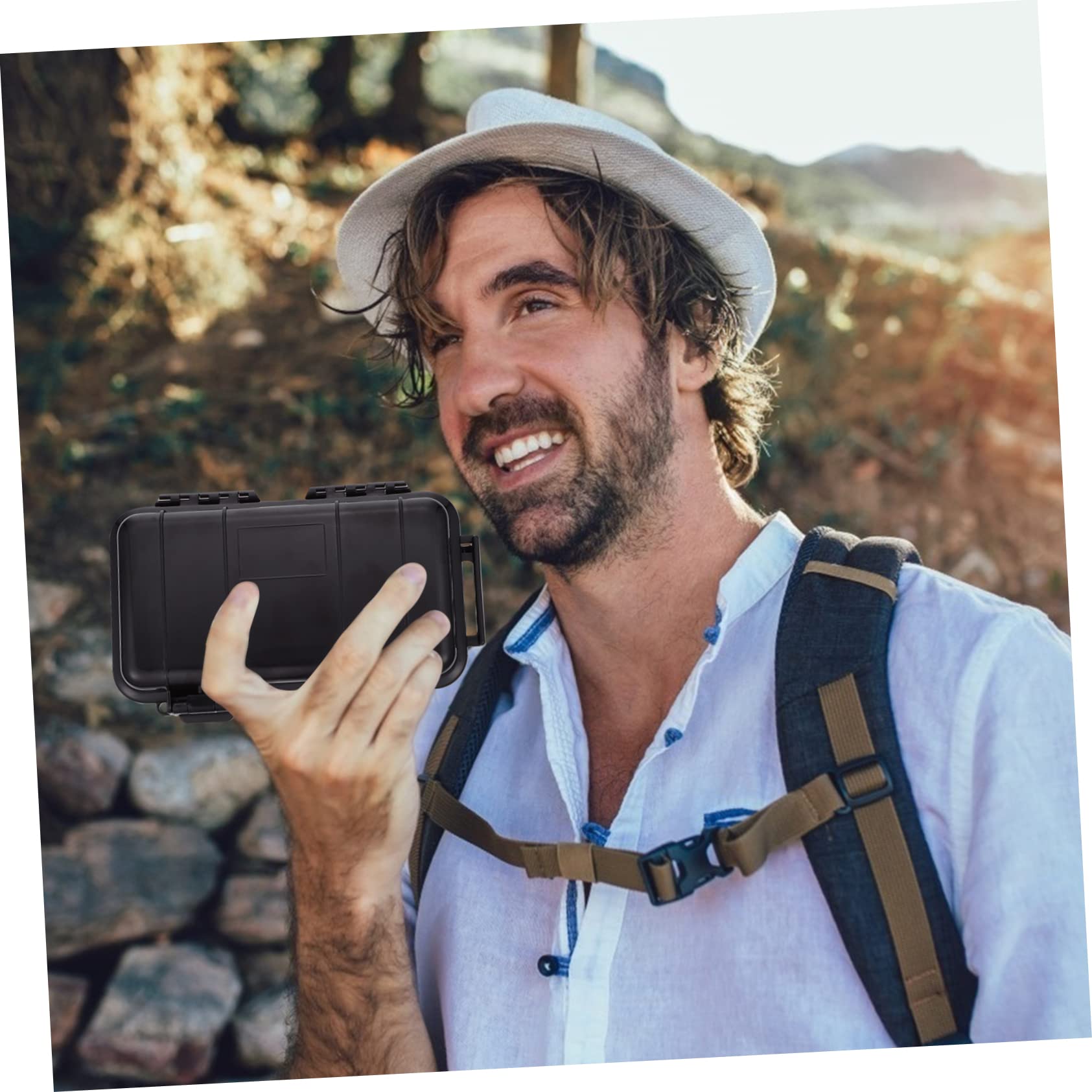 HANABASS Outdoor Storage Box Lock Waterproof Sealed Case for Boat Storage Outdoor Container