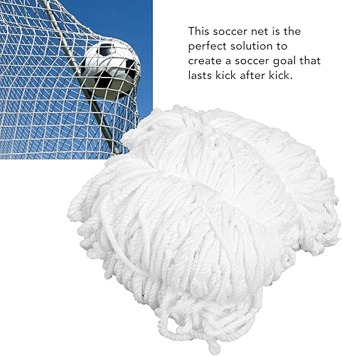 Miniatura 4 de Sports Soccer Goal Nets, Replacement Football Training Net Soccer Net Replacement Protective Cover for Soccer Goals, 10x6.5ft