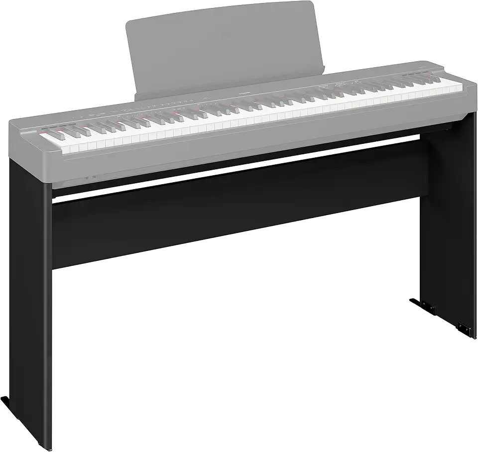 Estante L 200B Preta para Piano Digital P 225 Yamaha