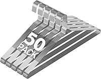 Vista 12 de SPECILITE Perchas de Alambre de Metal a Granel Paquete de 100 para Trajes de Tamaño Estándar, Abrigos, Camisas, Pantalones, Faldas, Ahorro