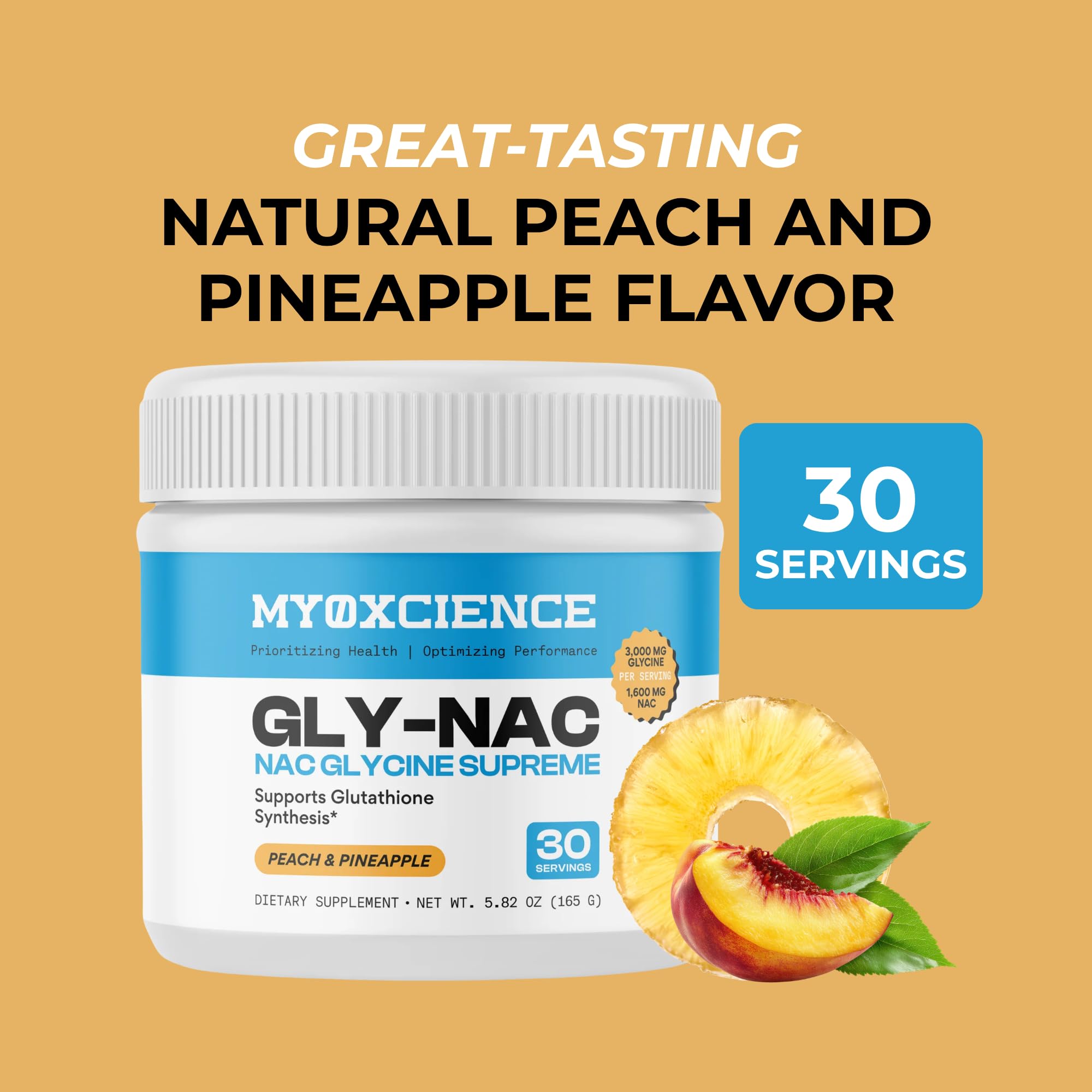 Amazon.com: MYOXCIENCE NAC Glycine Supreme | N-Acetyl-L-Cysteine