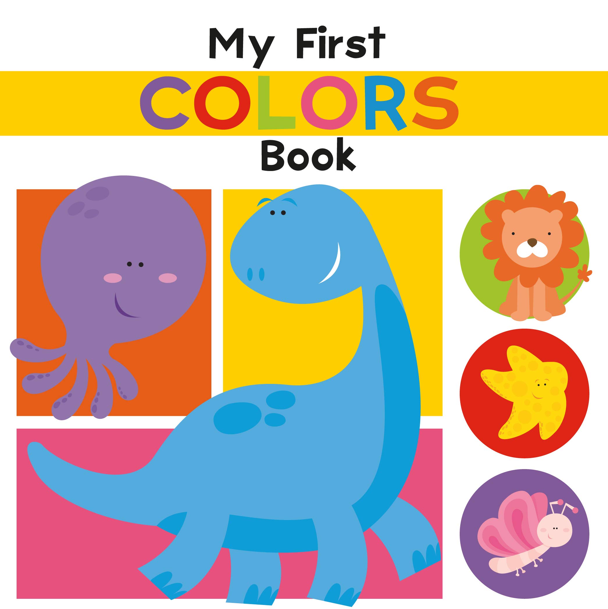 My First Colors Book: Illustrated (First Concepts)