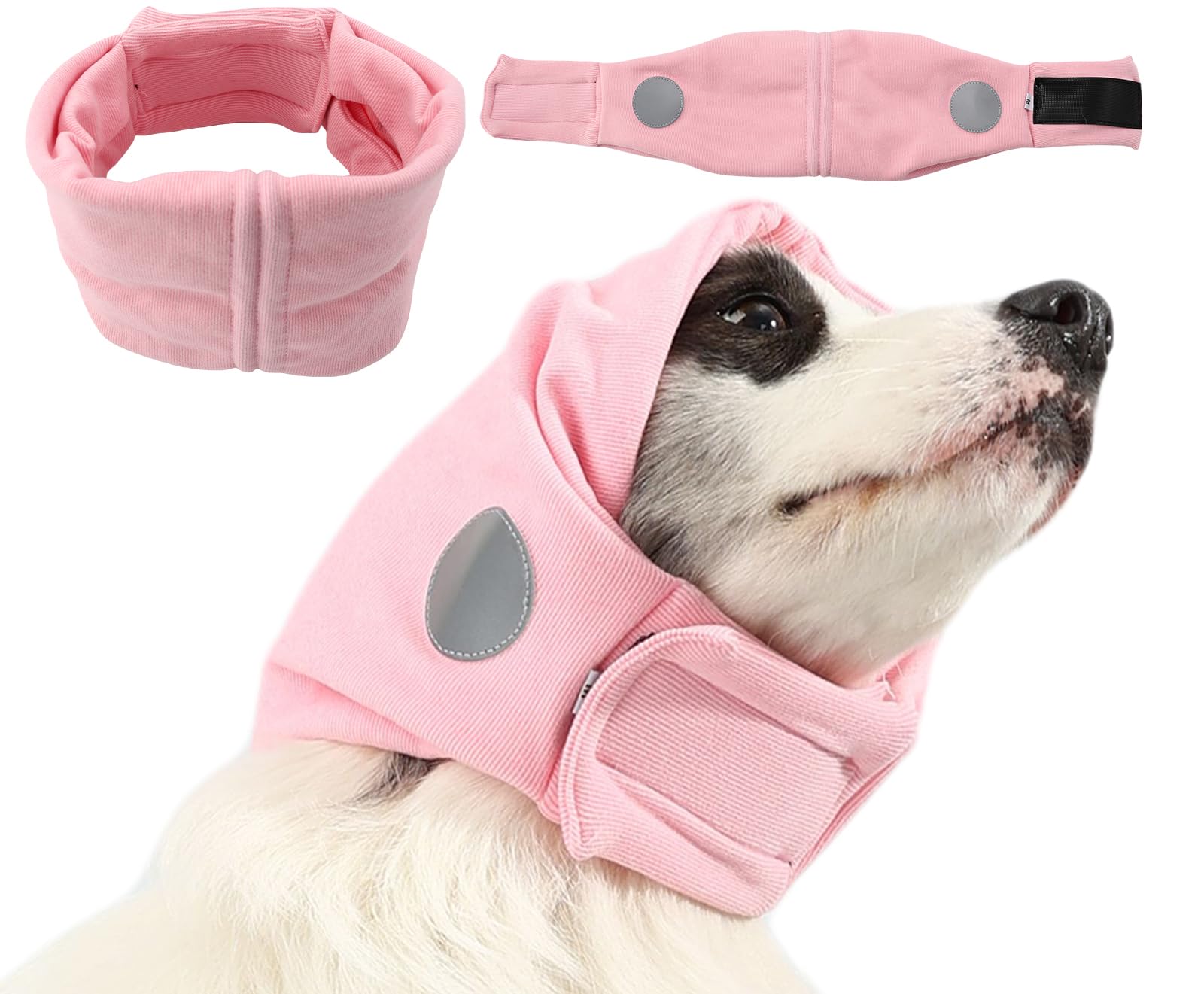 Spajoy Dog Calming Hoodie, Reducing Noise Wrap, Dog Ear Muffs Noise Protection