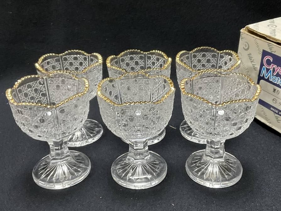 MATSUGAOKA CRYSTAL 松が丘クリスタル　デザートグラス MATSUGAOKA CRYSTAL 松が丘クリスタル デザートグラス 2025年