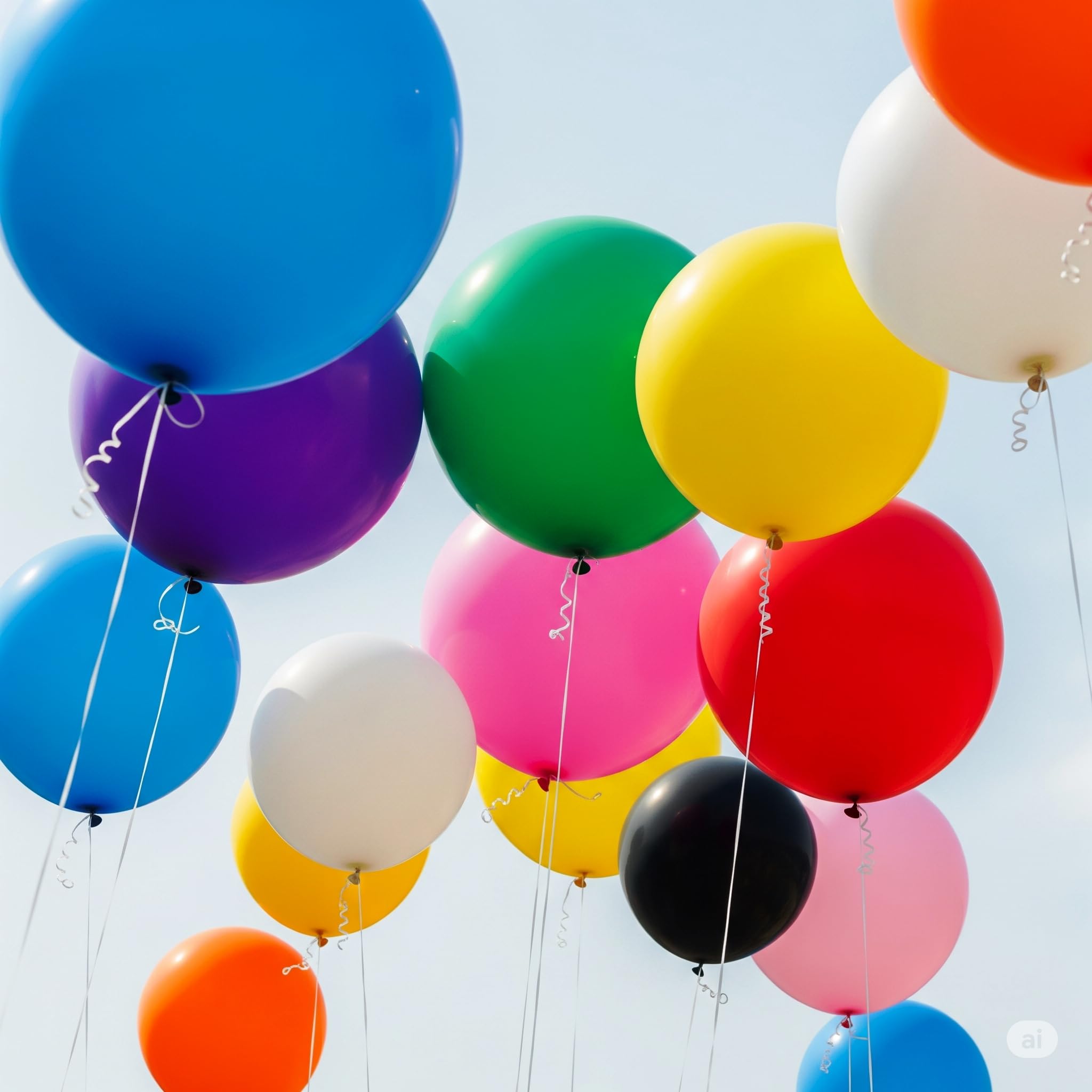 Rubber Rk Balloons Big Size 18 Inch Jumbo Giant Balloons (Buy More Get More) For Birthday, Anniversary, Engagement, Baby Shower, Welcome Party & All Festivals (Pack Of 24, Multicolor)