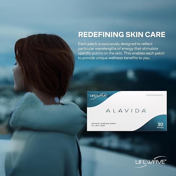 LifeWave Alavida Patches - Supports Appearance of Healthy Radiant Skin 30ct