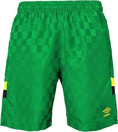 Amazon.com: Umbro Pantalones cortos de fútbol Tri-Check para hombre,  opciones de color, negro, verde, yellow (Green/Yellow/Black), S : Ropa,  Zapatos y Joyería