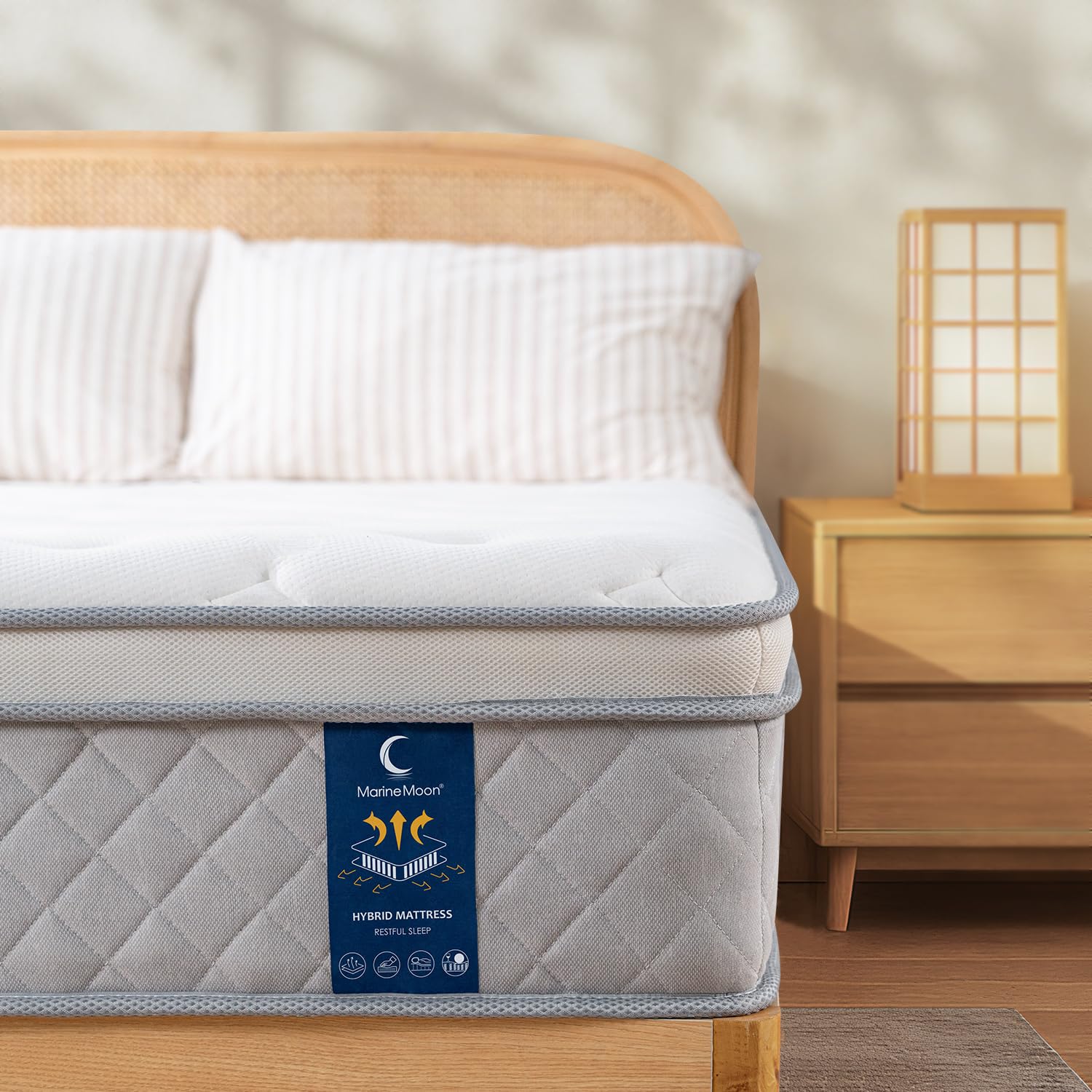 Amazon.co.jp: Marine Moon マットレス シングル 高反発 極厚23cm