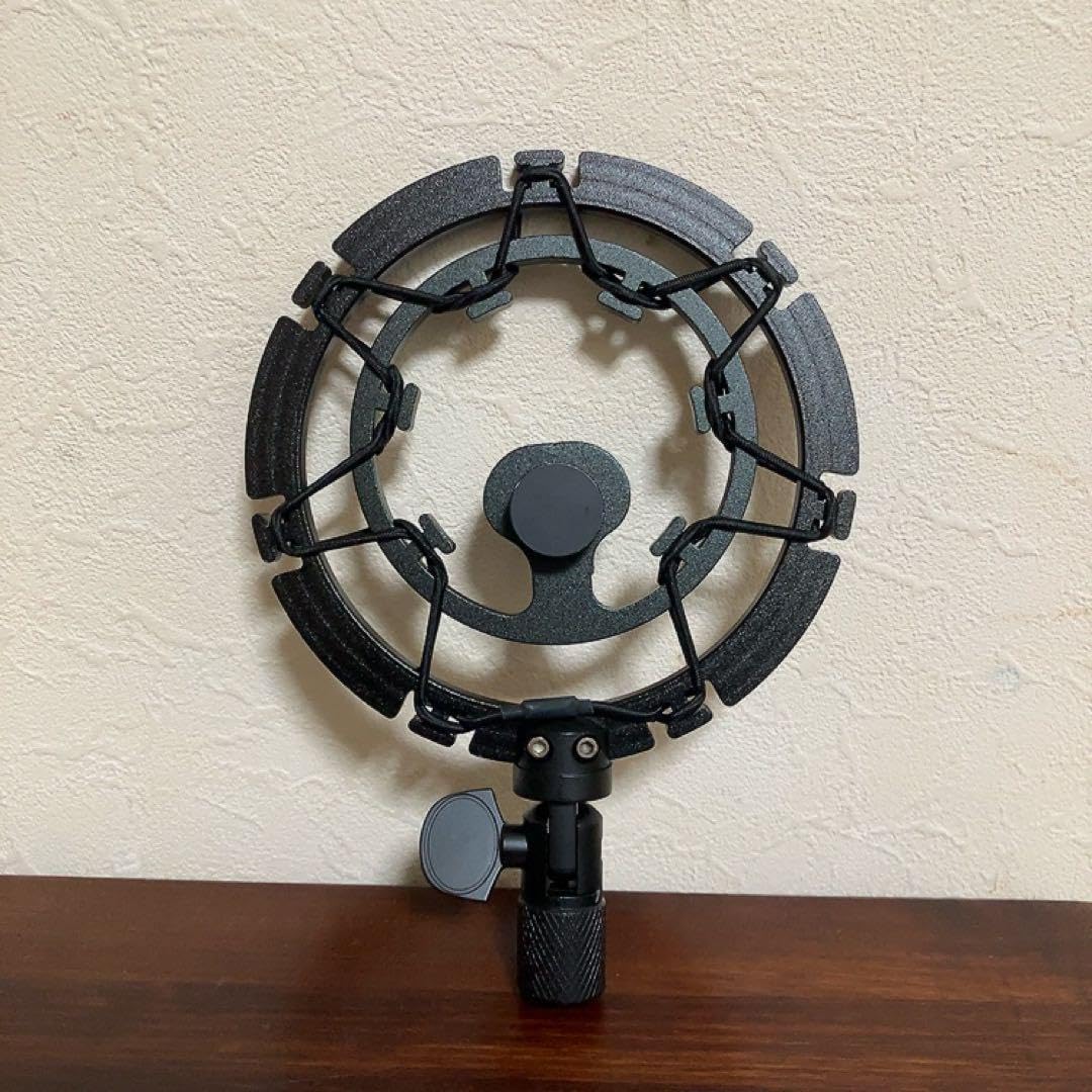 Amazon | 8個 ブラック ユニバーサル ゴムバンド 交換用マイク ショックマウント ラバーリング ショックマウント ホルダー クランプクリップ  マイクショックマウント マイクホルダークリップ用 | マイクスタンド | 楽器・音響機器 ショックマウント マイク用 ブラック 保護