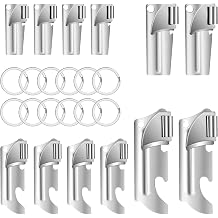 12 PCS P-38 and P-57 Military Style Can Openers with Key Rings