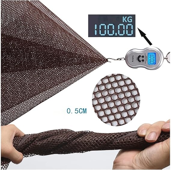 Fabric Anti-fall Protective Safety Net, 70/80/90/100cm Width, Mesh Stairway Safety Net for Balcony, Window, Stair, Patios, Railing Stairs Netting, Protective Netting ( Color : Black , Size : 60x700cm