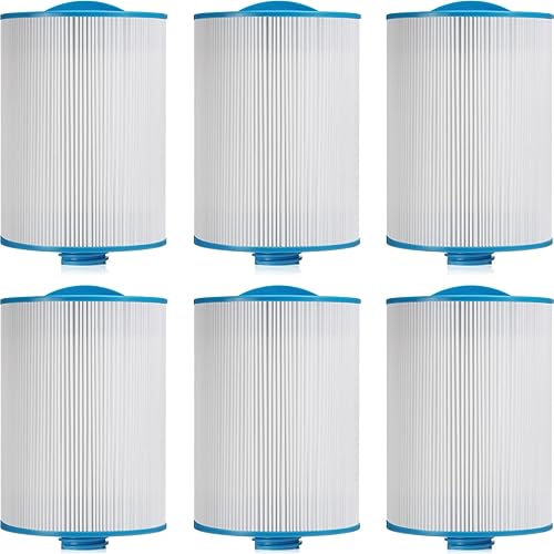 Filtro de spa de rosca gruesa de 1 12 pulgadas compatible con Unicel PWW50 PWW50P3 6Ch-940 Filbur FC-0359 Filtros 25252 03FIL1400 Waterway 817-0050