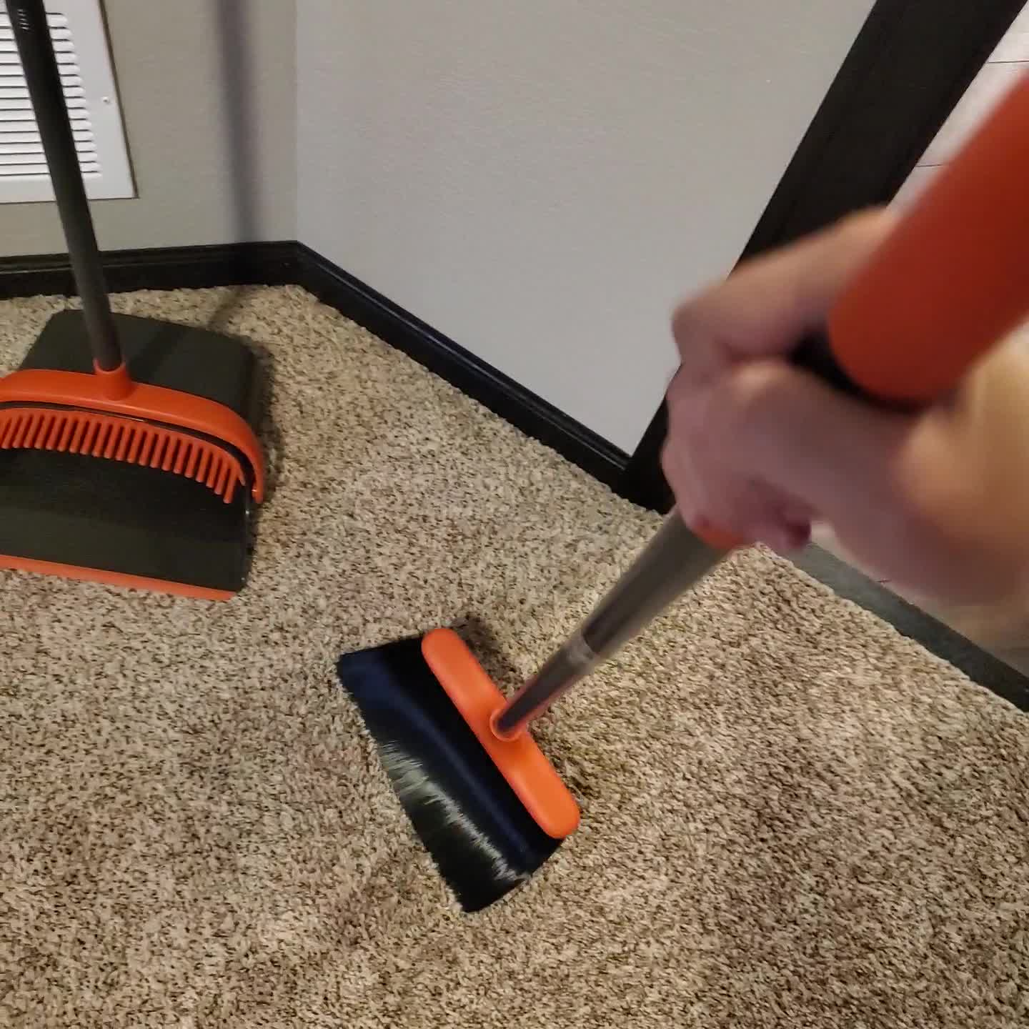 The sticks break easily and the broom is very soft and does not sweep well.