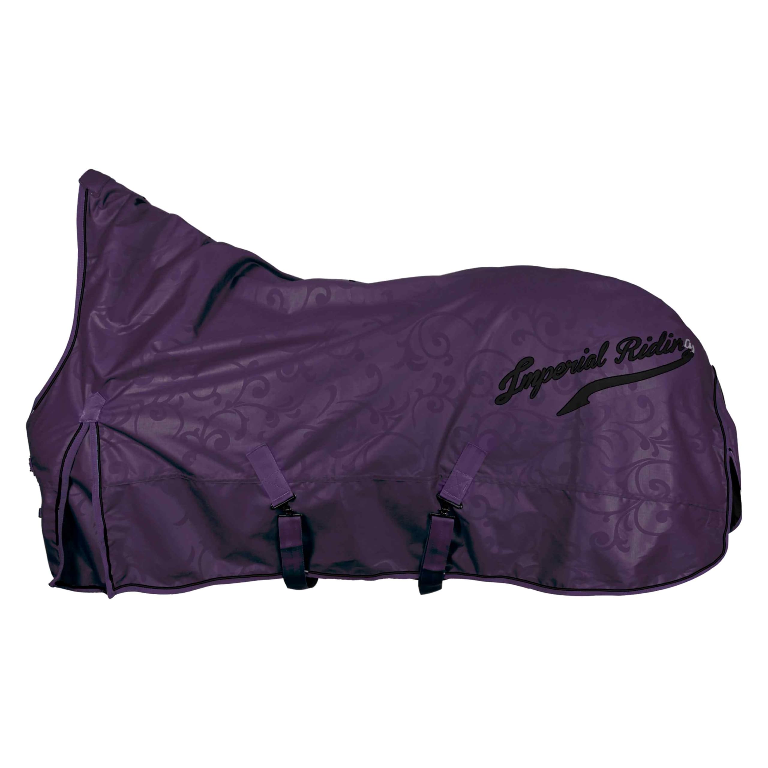 Couverture IRHSuper-Dry Imperial Riding 50g pour protéger le cheval du vent