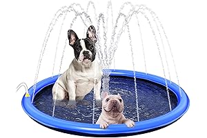 Splash Pad for Small Dogs -Durable Play Mat