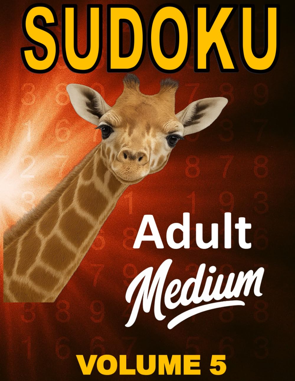 Sudoku Puzzle Book for Adults: Volume 5, Medium Difficulty, Large Puzzle Grid, Sudoku for Adults, Teens, Seniors, Brain Games, Mental Stimulation, Great gift idea