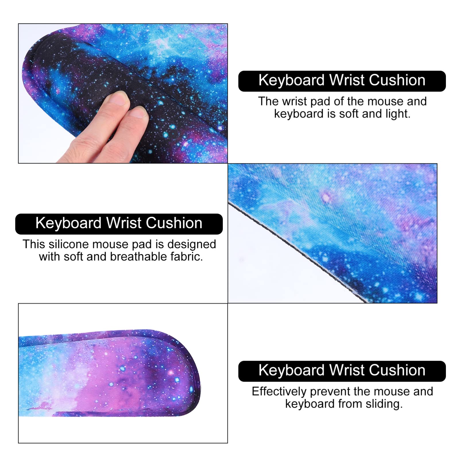 Mauspad Mit Handgelenkauflage Rutschfestes Ergonomisches Design Für Bequemen Gebrauch Am Schreibtisch