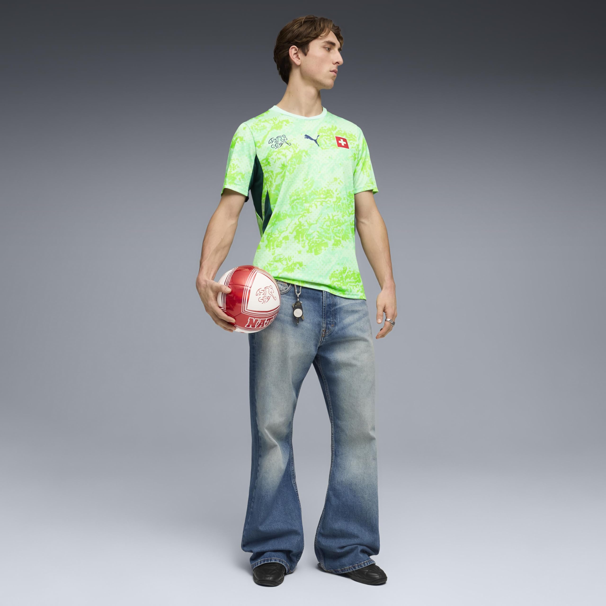 PUMA Herren Sfv Away Jersey Replica Trikots (1er Pack)