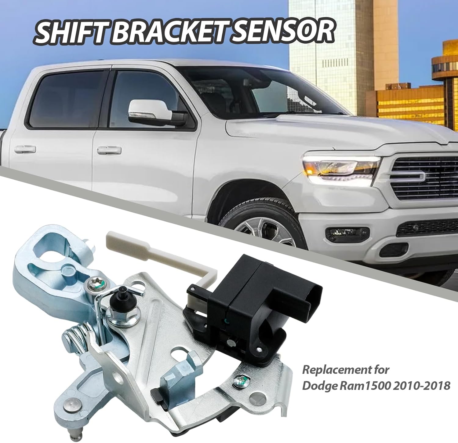 68470756AA Steering Column Shift Bracket, Replacement for Dodge Ram 1500 2500 3500 2009-2021, Replaces 905-670 905-671 5057506AC 5057506AD