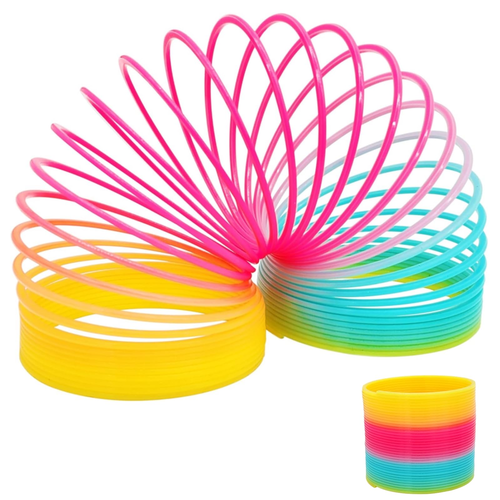 Amazon | YFFSFDC レインボースプリング バネ おもちゃ クラシック