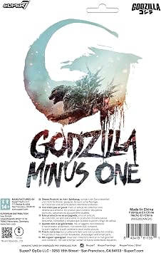 Super7 Toho Godzilla Negative One - 9.5cm Toho Godzilla Action Figure Classic Movie Monster Collectible & Retro Toys