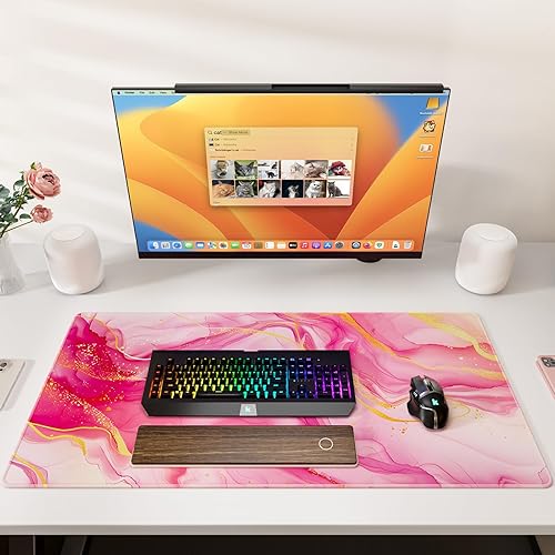 Miniatura 67 de Ktrio Alfombrilla para mouse extendida Negro (Black Stealth)