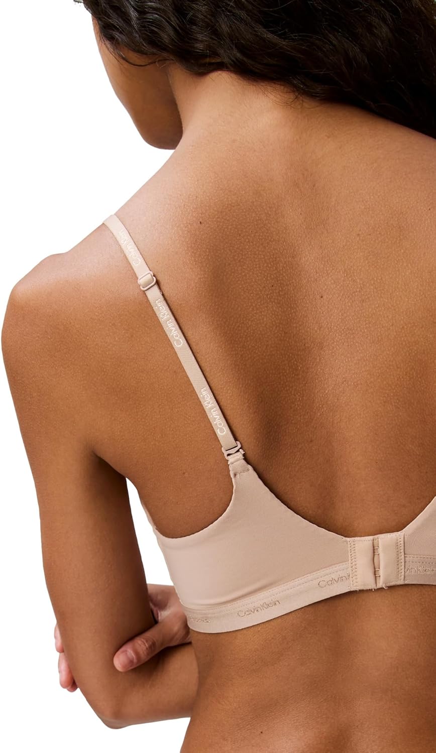 Calvin Klein Womens Form to Body Lightly Lined Bralette - Image 5