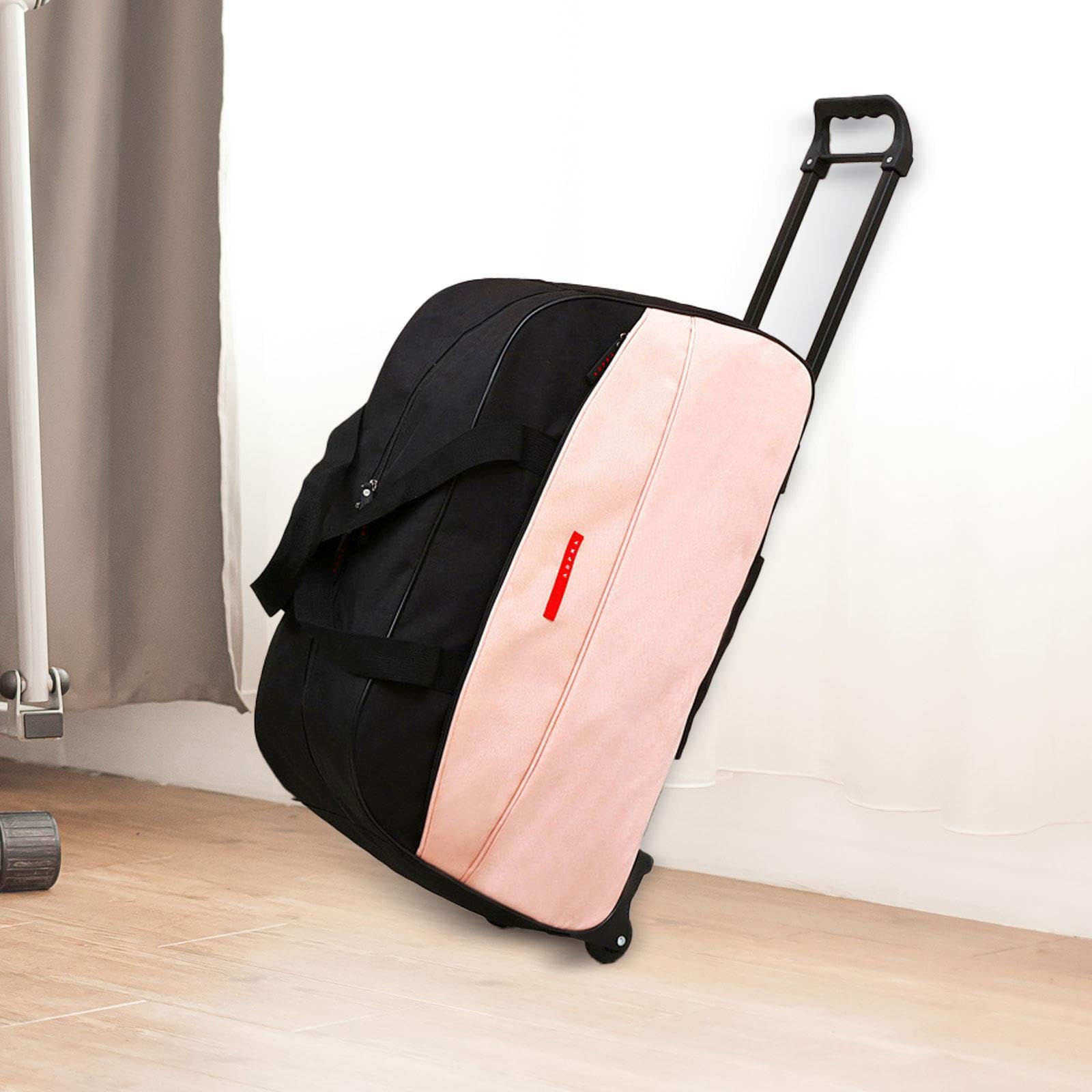 Bolsa de Lona con Ruedas y Ruedas, Plegable, para Llevar en la Playa y Hacer Deportes