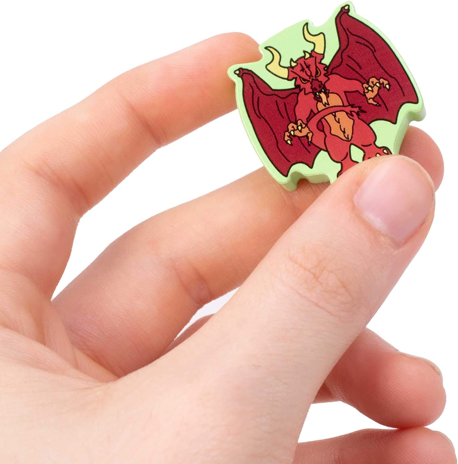Stratagem Meeples of Might & Menace | 60 Pack of 16mm Minis Wooden Fantasy Meeple Miniatures Tabletop Role Playing RPG | Complete Set