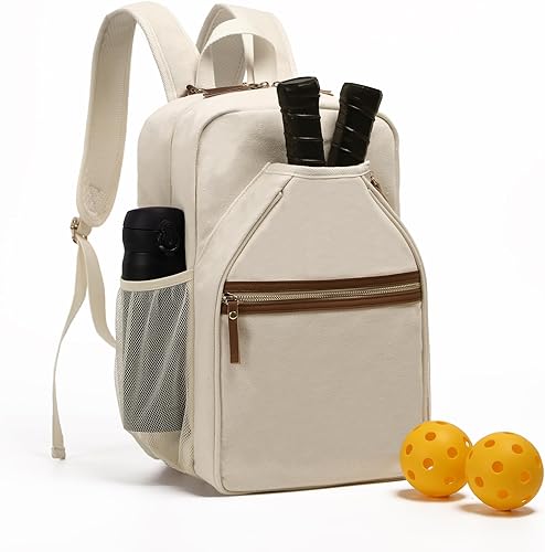 DYSHAYEN Mochila de pickleball, bolsas de pickleball para mujer, bolsa de paleta de pickleball, se adapta a 2 paletas, regalos de pickleball para
