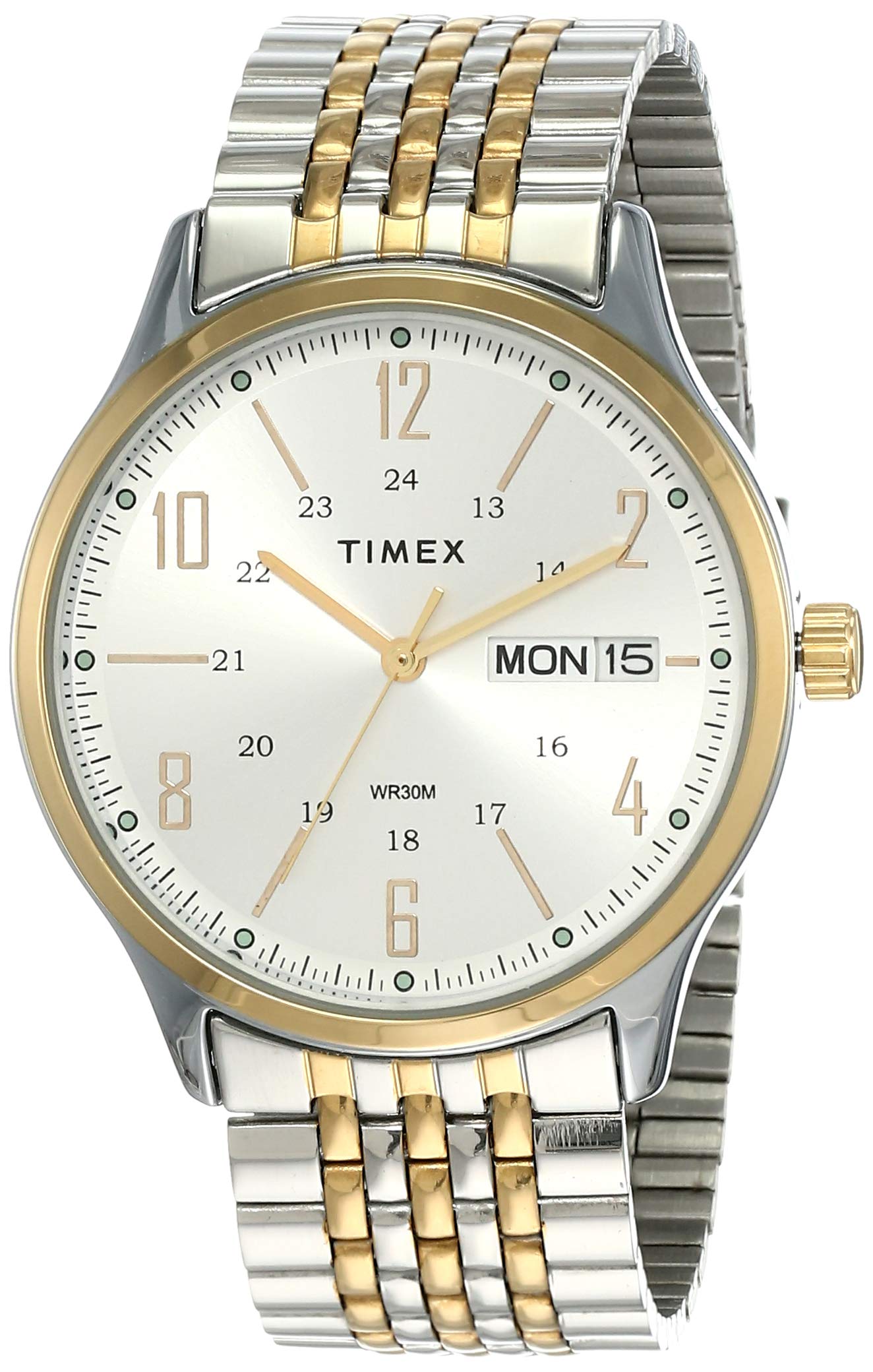 Timex Analog Silver Dial Mens Watch -TW0TG6505 (B07B9KFM2X) Amazon Price History, Amazon Price Tracker