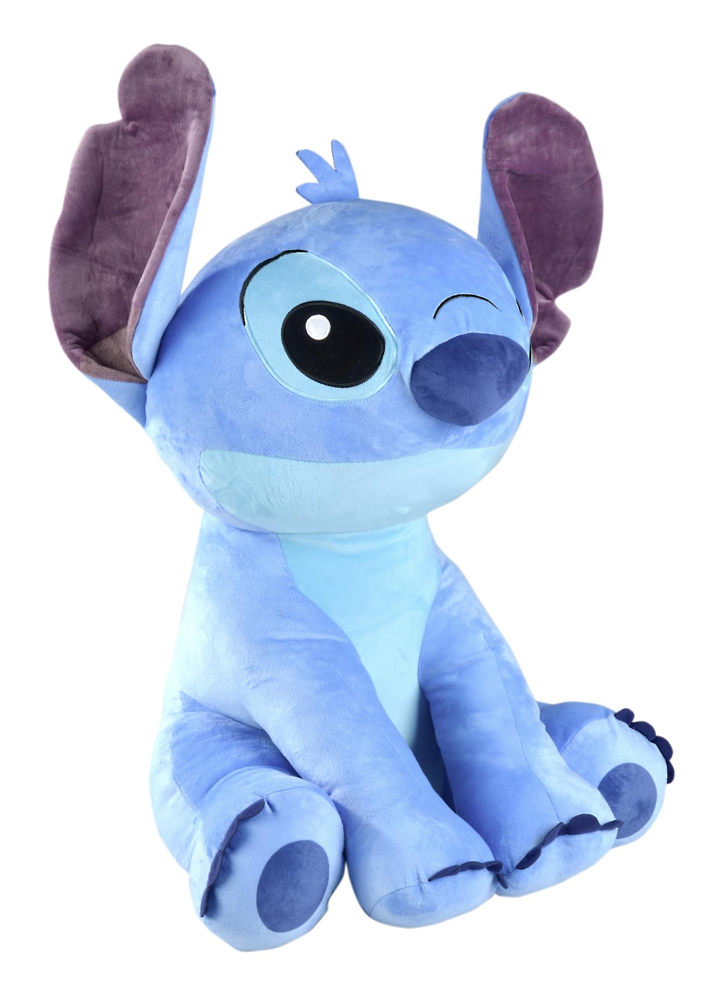 Simba Peluche Gigante de 75 cm de Disney Stitch – Peluche Suave para abrazar, Gran Formato para niños y Fans de Disney, 6315870155, Desde 0 Meses
