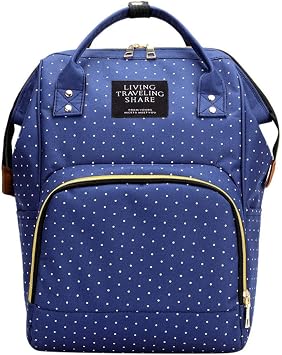 Amazon.com: QIUUE - Bolsa para pañales y biberones de gran capacidad,  mochila de viaje para bebé : Bebés
