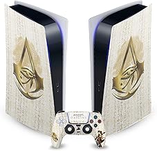 Head Case Designs Officially Licensed Assassin's Creed Eye of Horus Origins Graphics Vinyl Faceplate Gaming Skin Decal Compatible with Sony Playstation 5 PS5 Digital Console and DualSense Controller