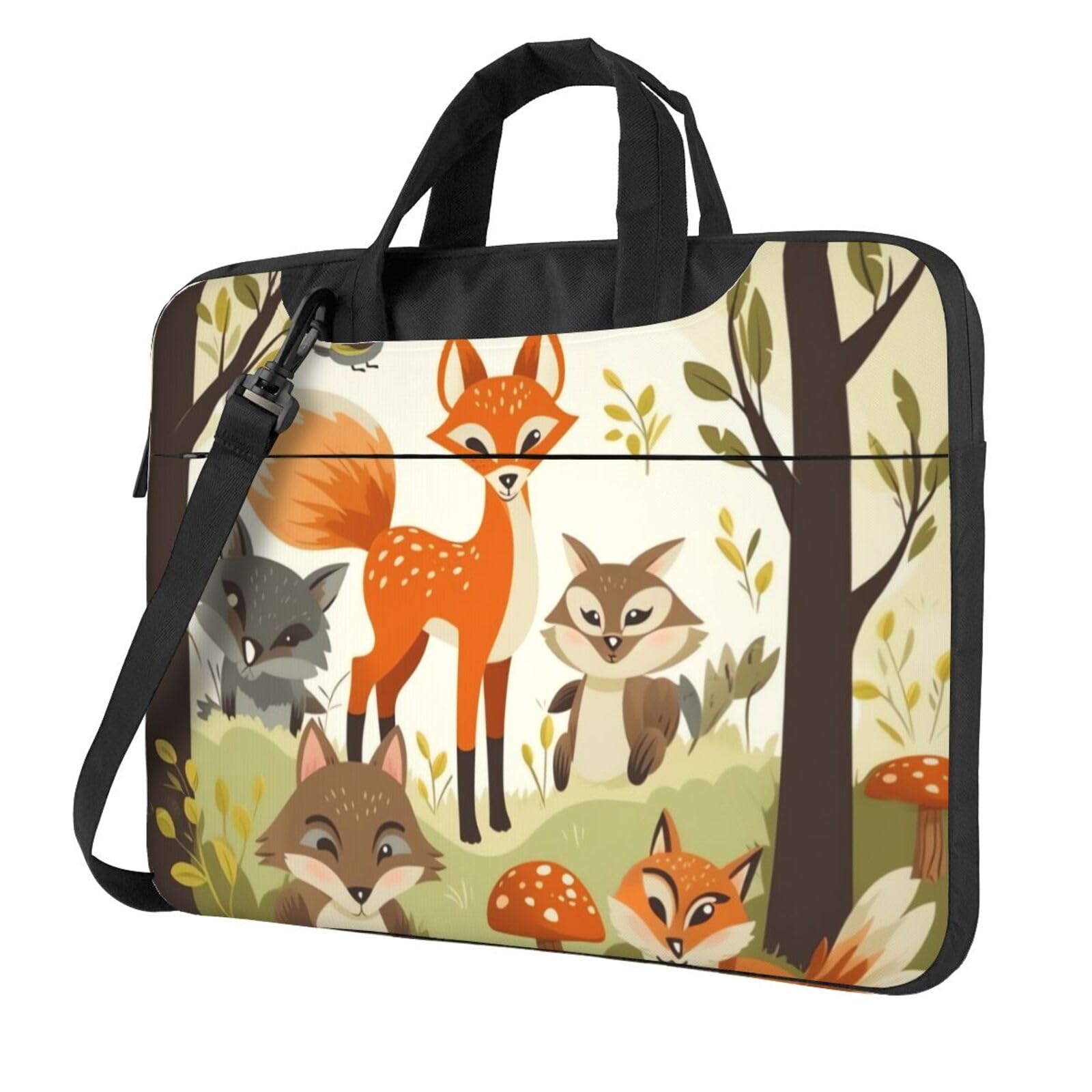 Sac ordinateur imprimé forêt pour le bureau et l'université - 8