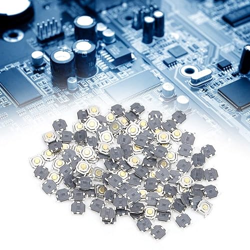 Miniatura 7 de Interruptor táctil de botón táctil de luz de plástico, interruptor de botón táctil, botón de reinicio, botón de reinicio, botón de control