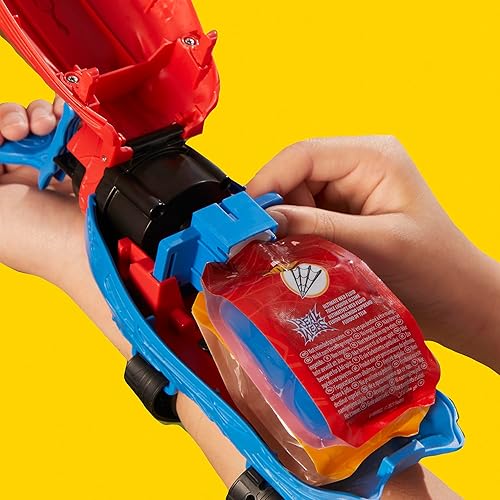 Miniatura 3 de Marvel Spider-Man Real Webs Ultimate Web Blaster, lanzador 2 en 1, juguete de juego de rol, disfraz de Spider-Man, juguetes de Spider-Man para niños